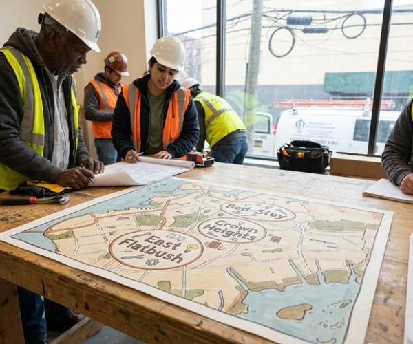 Brooklyn Electrical Experts service area map