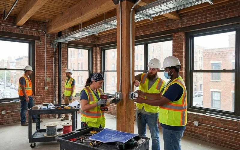 Commercial Electrical Services project 3