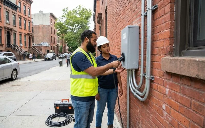 EV Charger Installation project 3