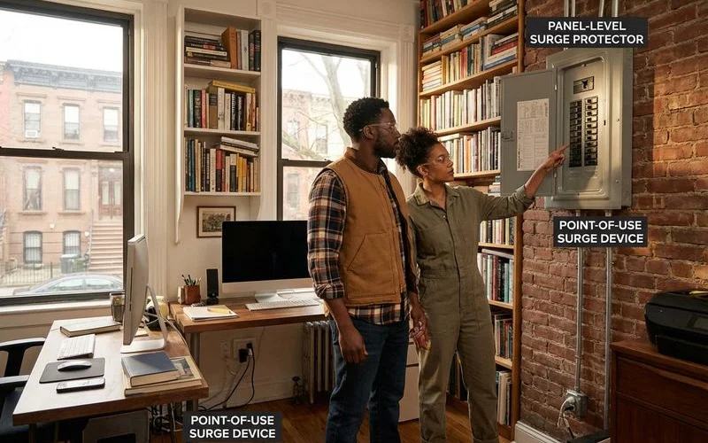 Whole-House Surge Protection Systems project 4