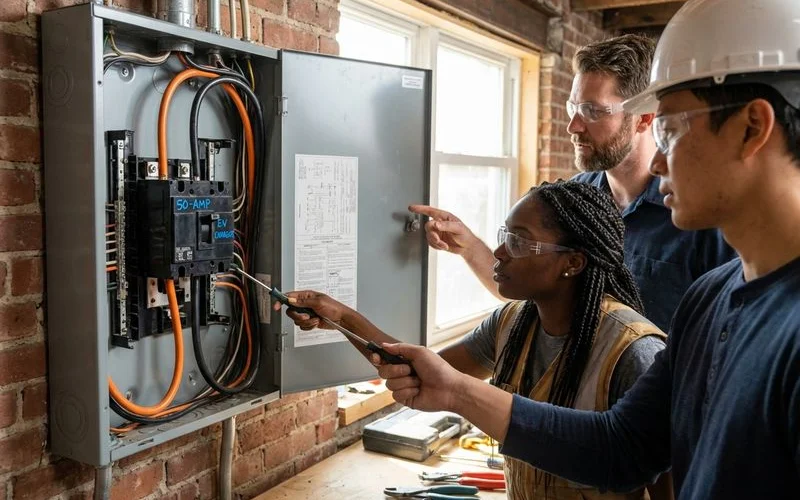 EV Charger Installation project 4