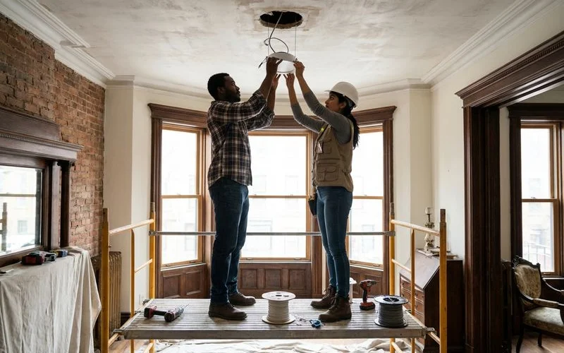 Lighting Installation project 1