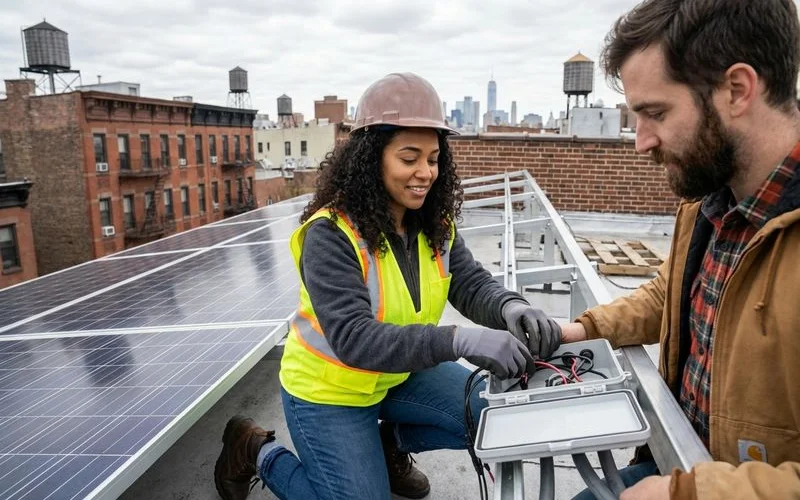 Solar Panel Installation & Grid-Tied Systems project 3