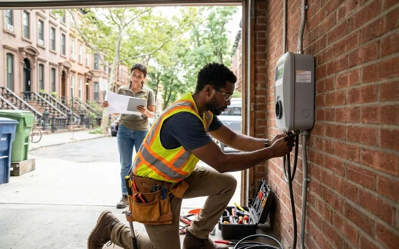 EV Charger Installation project 1