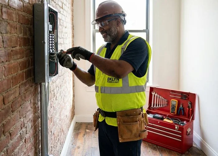 Licensed electrician providing electrical service in Mill Basin, Brooklyn